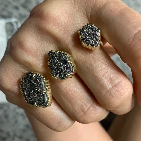 Kendra Scott druzy ring 7 - Picture 3 of 3